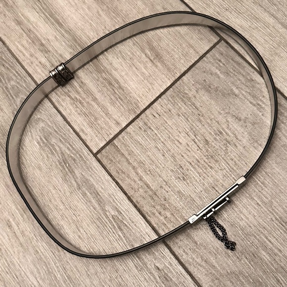 Armani Exchange Silver Gray  Belt - Picture 5 of 7